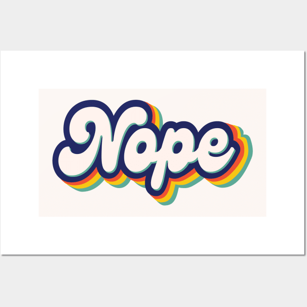 Nope Wall Art by skauff